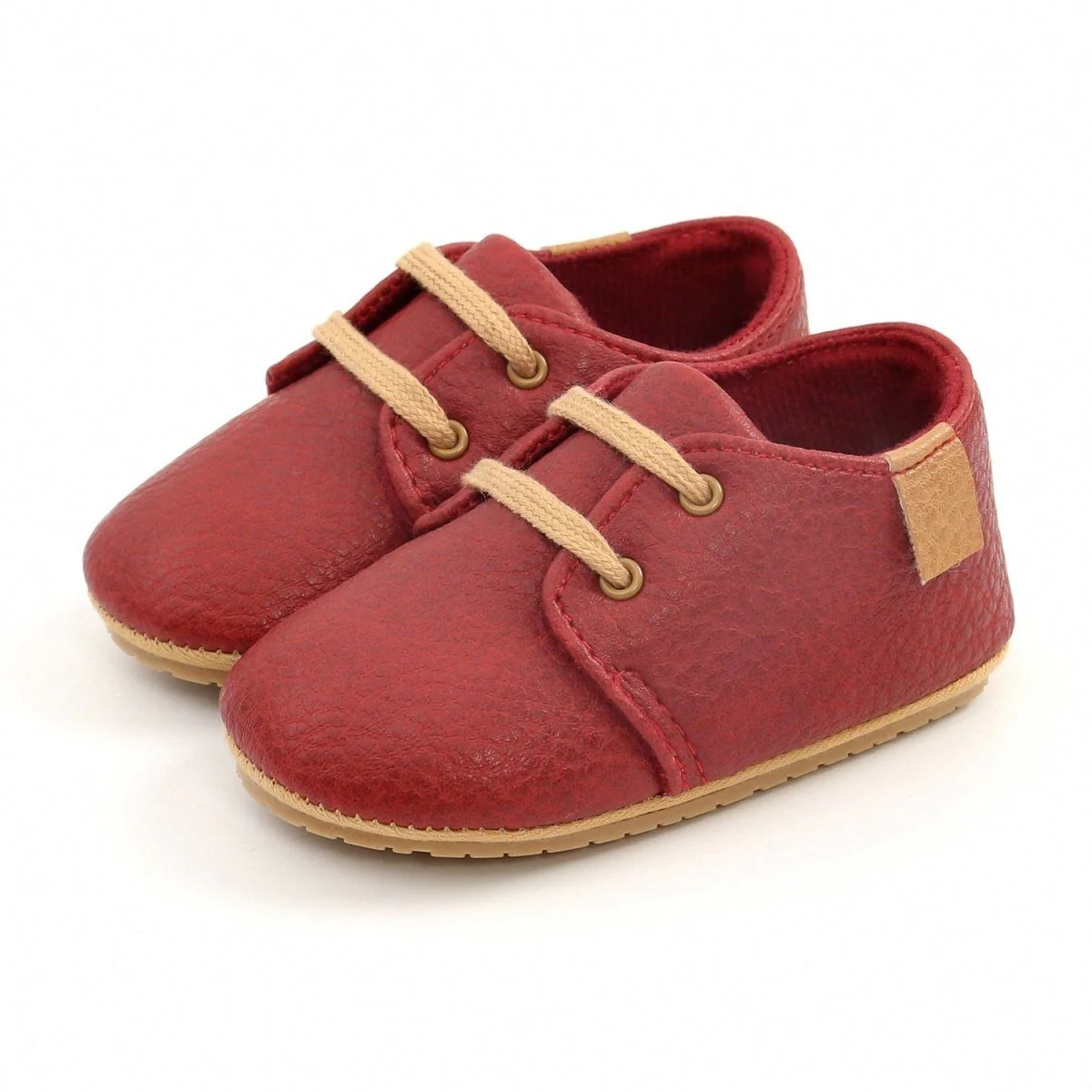 Infant Multicolor Retro Leather Shoes - Image 8