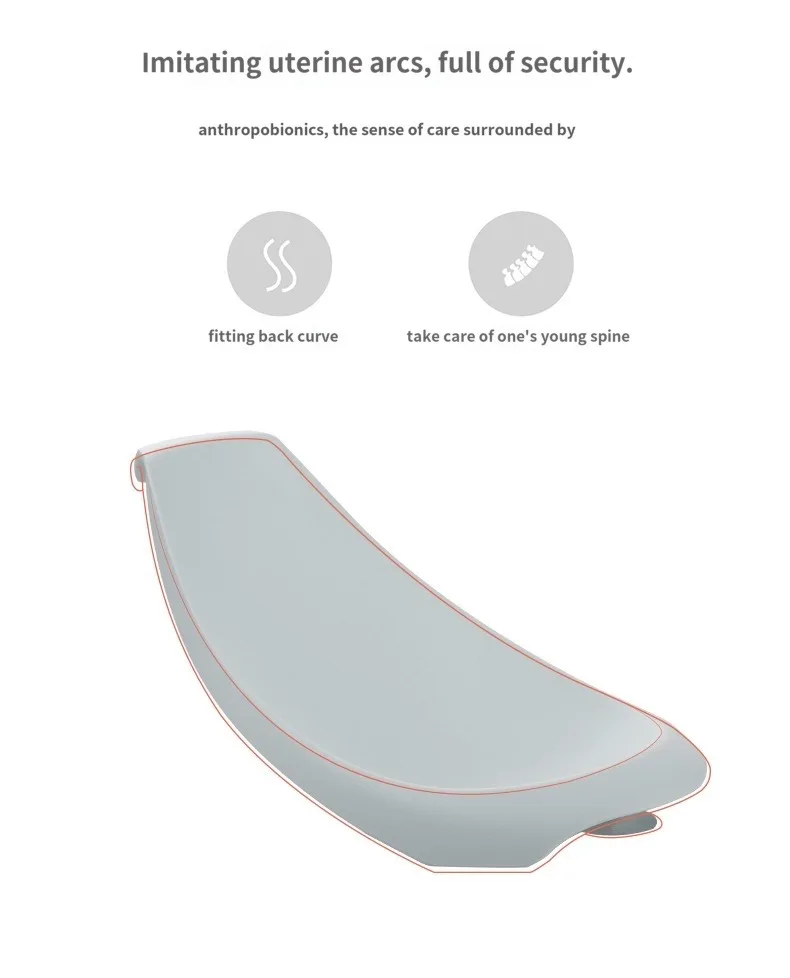 Baby Bathtub Egg-Shaped – Safe Newborn Bath Tub - Image 5