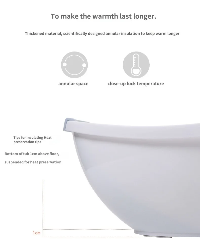 Baby Bathtub Egg-Shaped – Safe Newborn Bath Tub - Image 6