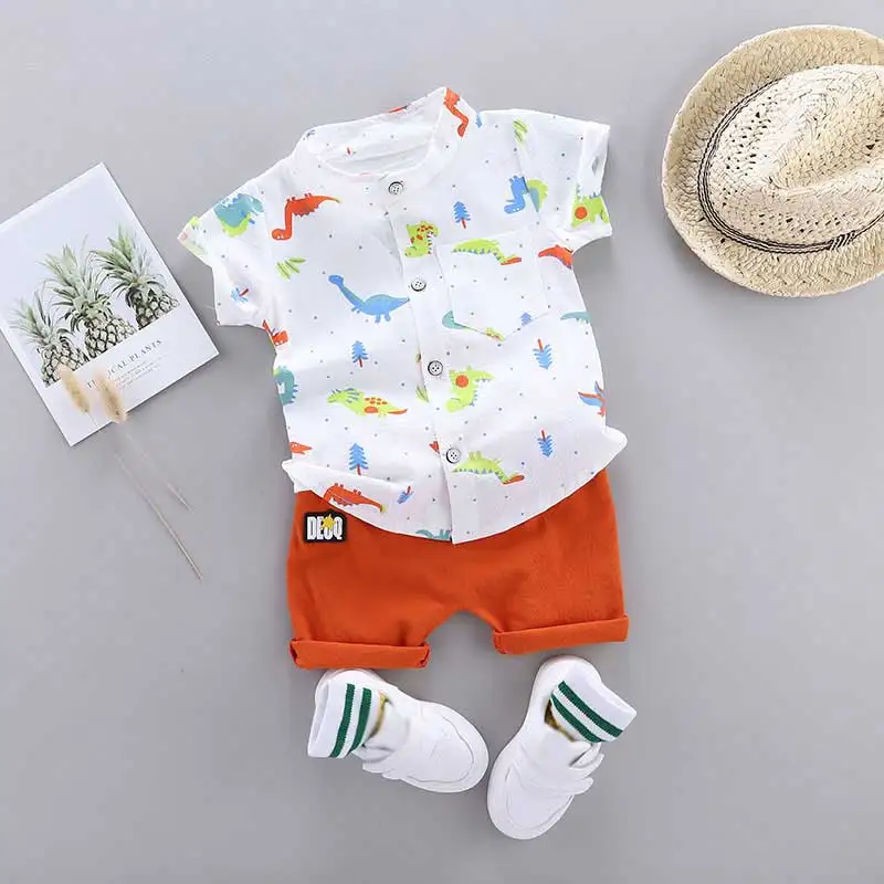 Infant & Toddler Cartoon Dinosaur 2-Piece Set - Image 6