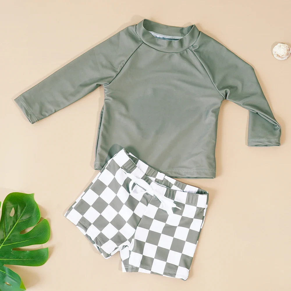 Baby Boys 2-Piece Swimsuit – Cool Print Set - Image 17