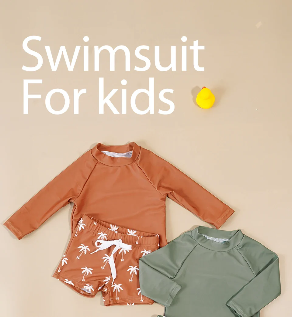 Baby Boys 2-Piece Swimsuit – Cool Print Set - Image 7