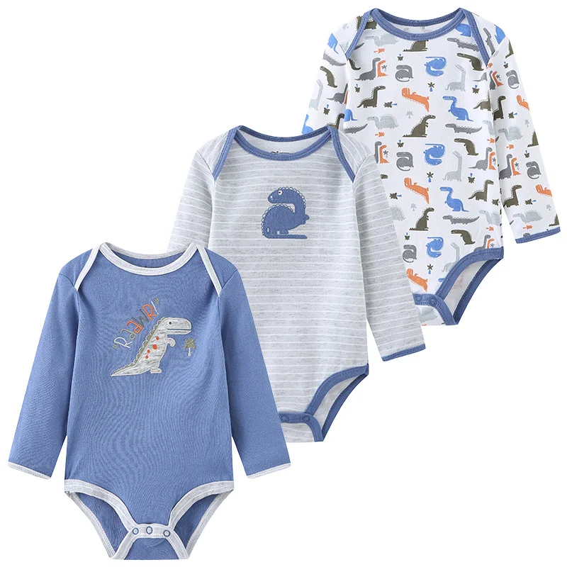 Newborn Cotton Bodysuit 3-Pack – Soft Everyday Onesies - Image 15