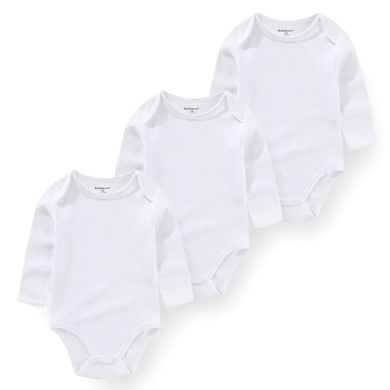 Newborn Cotton Bodysuit 3-Pack – Soft Everyday Onesies - Image 21