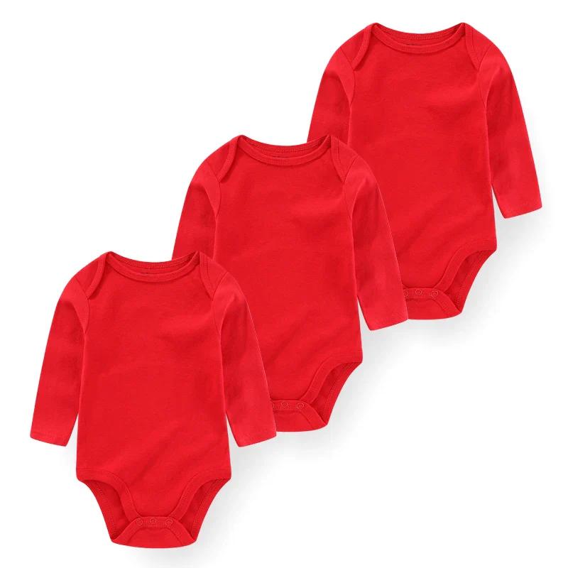 Newborn Cotton Bodysuit 3-Pack – Soft Everyday Onesies - Image 5