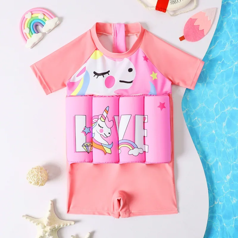 Kids Buoyancy Swimsuit – Safe Cartoon Float Swimwear - Image 15