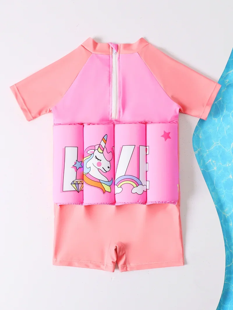 Kids Buoyancy Swimsuit – Safe Cartoon Float Swimwear - Image 16