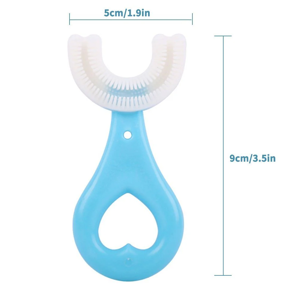 Kids Toothbrush U-Shape Infant Toothbrush - Image 4