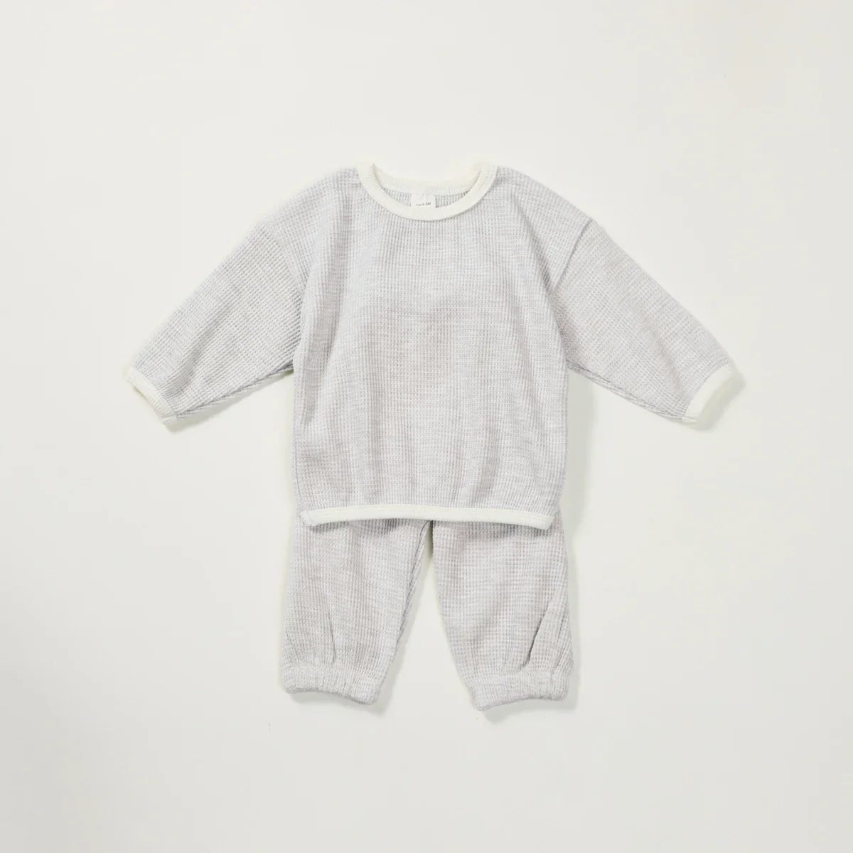 Korean Waffle Suit – Comfy 2-Piece Set - Image 4