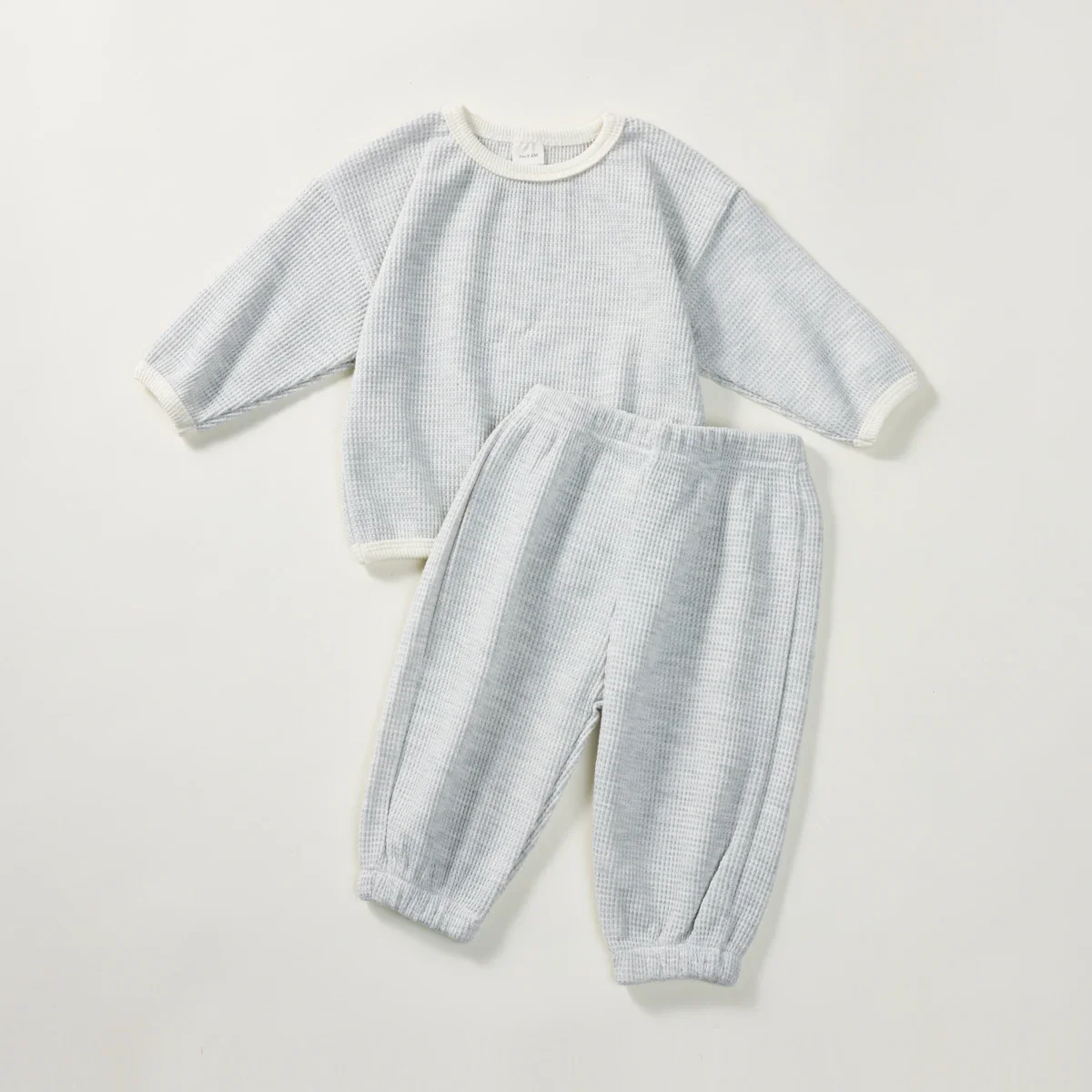 Korean Waffle Suit – Comfy 2-Piece Set - Image 8