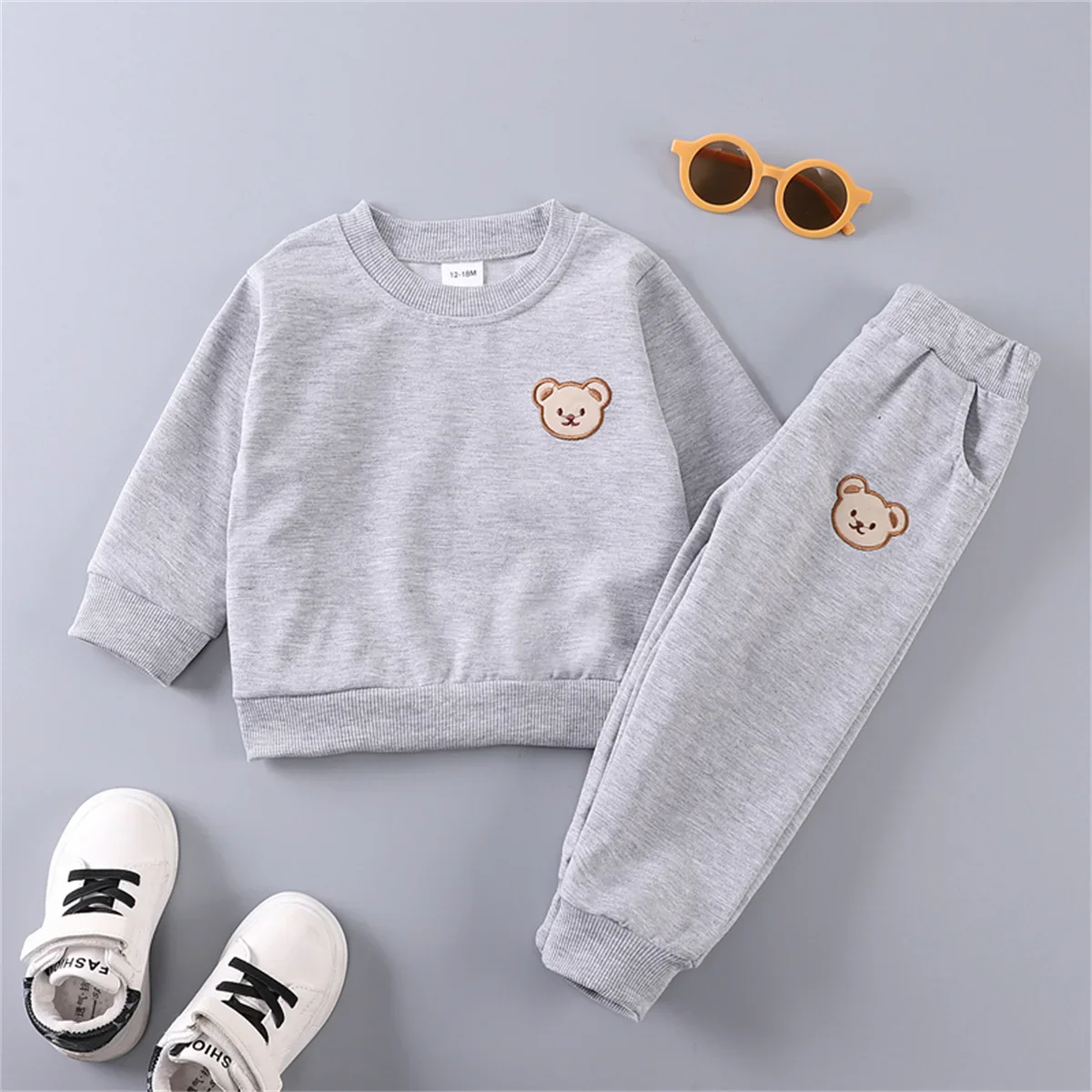 Little Bear Outfit - Cute Two-Piece Set - Image 10