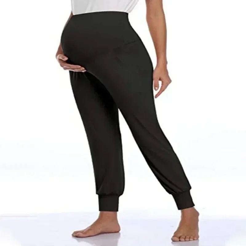 Maternity Jogger Pants โ Soft High Waist Comfort - Image 3