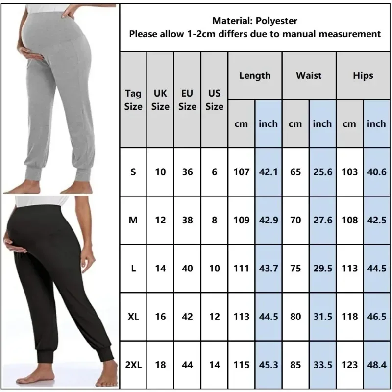 Maternity Jogger Pants โ Soft High Waist Comfort - Image 6