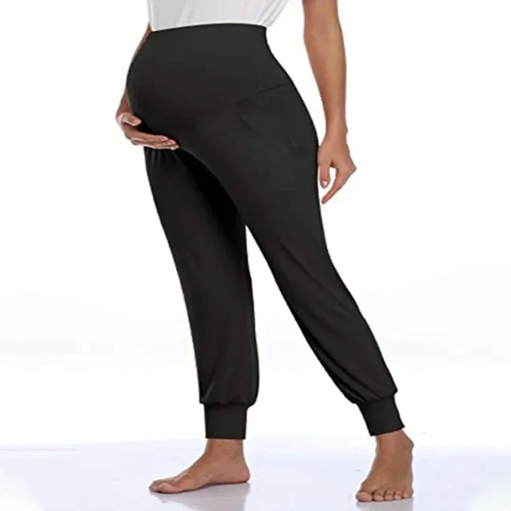 Maternity Jogger Pants โ Soft High Waist Comfort - Image 8