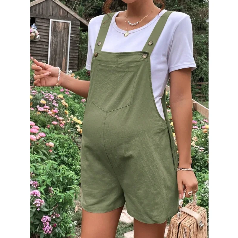 Maternity Jumpsuit Romper – Comfortable Pregnancy Style - Image 3
