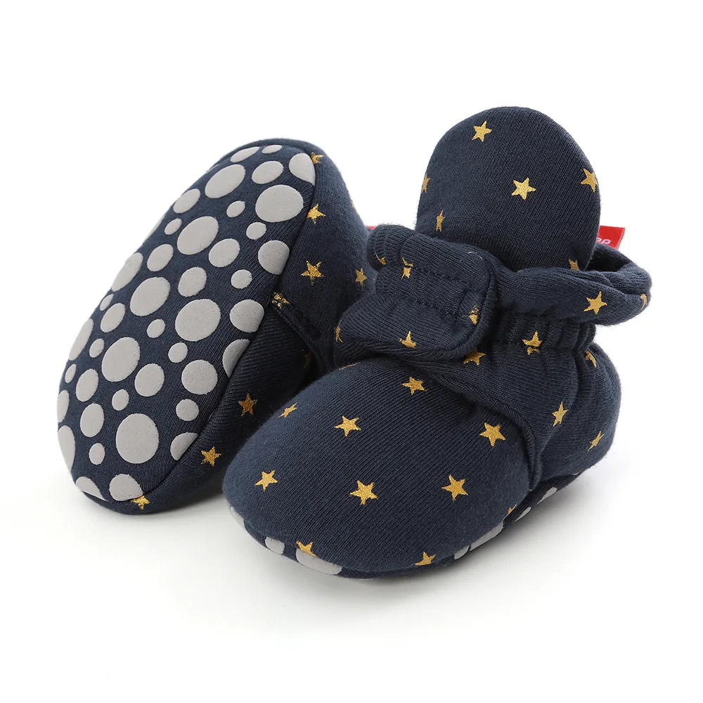 Baby First Walker Shoes – Soft Anti-Slip Star Booties - Image 5