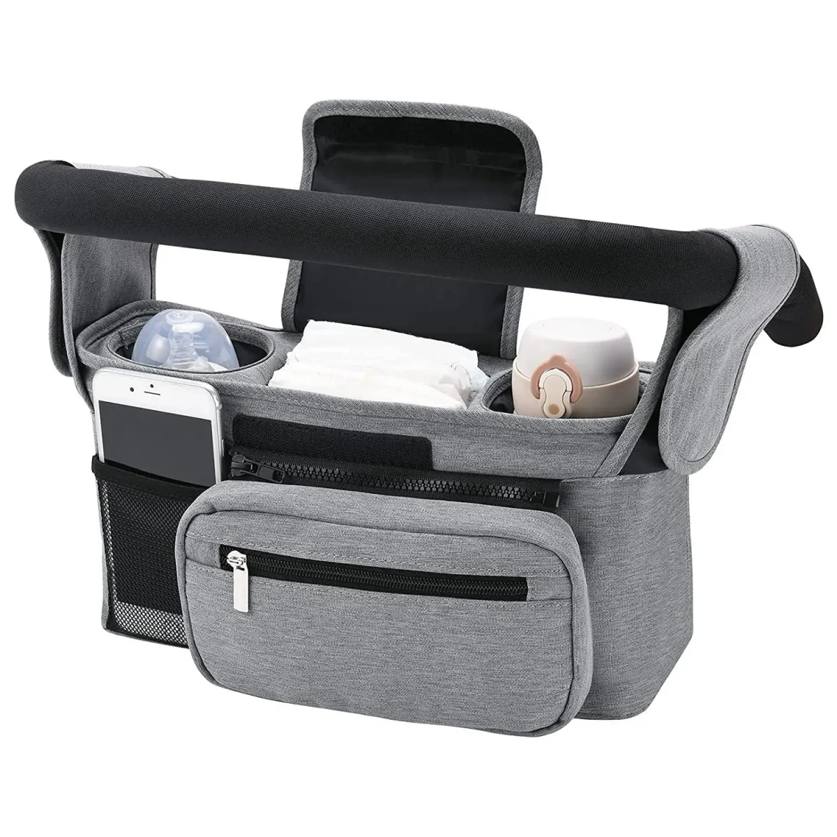 Multi-Pocket Baby Stroller Bag - Image 3