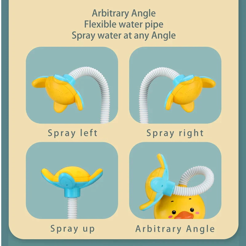 Baby Water Spray Duck Bath Toy – Fun Sensory Play - Image 6