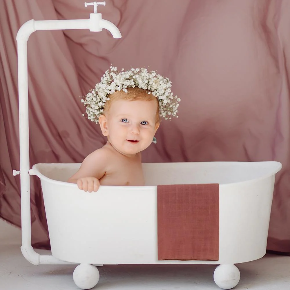 Organic Baby Towel Scarf - Image 4