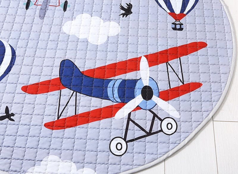 Planes & Hot Air Balloons Play mat - Image 3