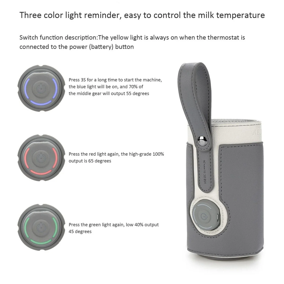Portable Baby Bottle Warmer - SnugSip™ - Image 3