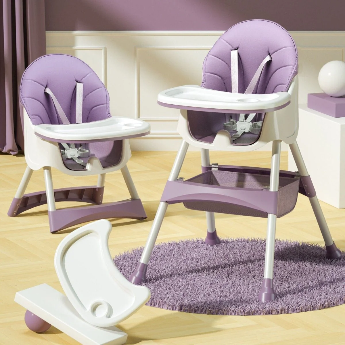 Portable Baby Folding Dinner Chair - Image 7