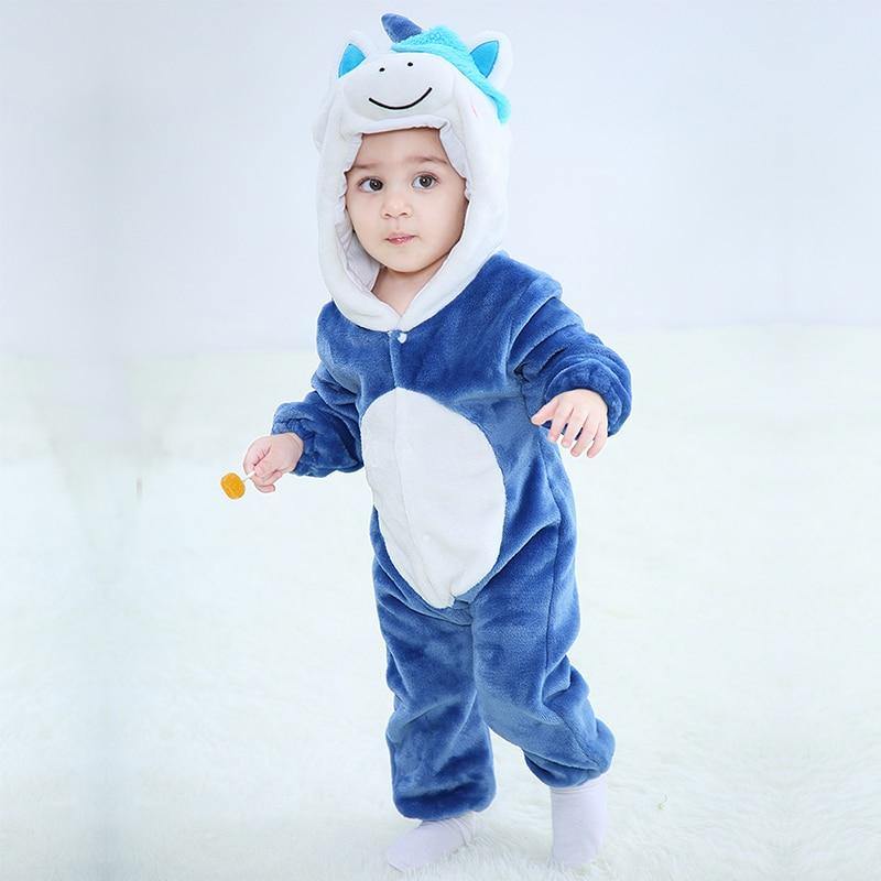 Soft Baby Animal Romper - Image 32