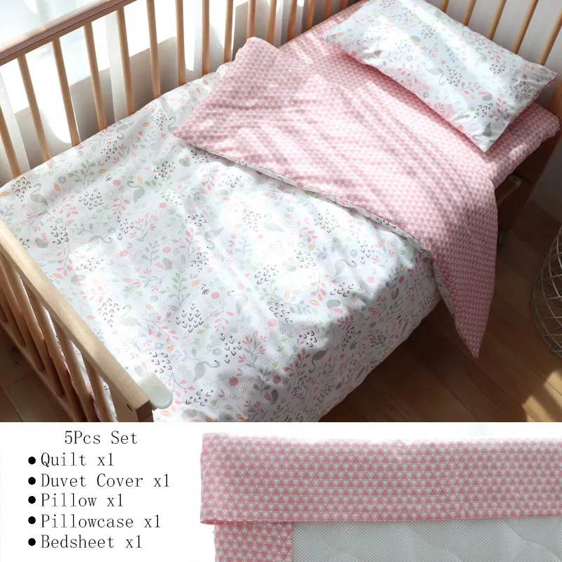Soft Cotton Baby Crib Bedding Set – Nursery Bundle - Image 10