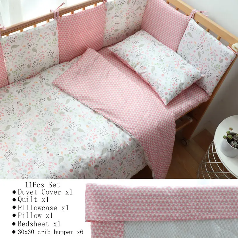 Soft Cotton Baby Crib Bedding Set – Nursery Bundle - Image 15