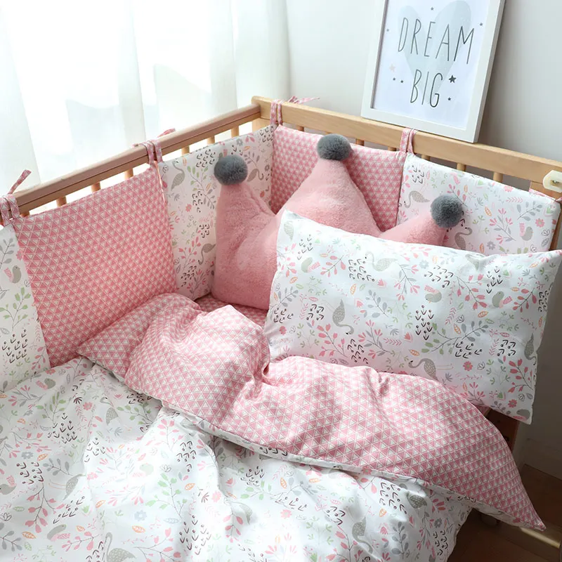 Soft Cotton Baby Crib Bedding Set – Nursery Bundle - Image 5