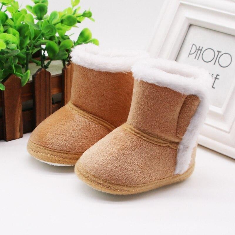 Soft Sole Fur Snow Booties - Image 5