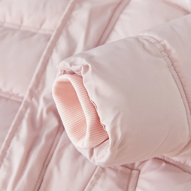 Baby Winter Snowsuit – Hooded Puffer Jumpsuit - Image 5