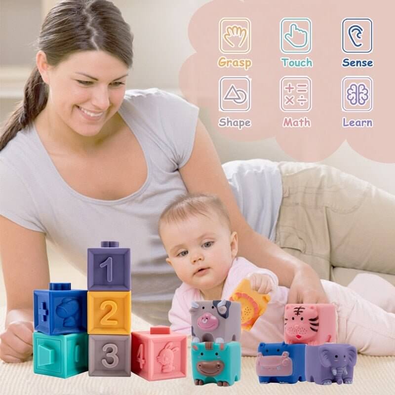 Baby Massage Rubber Teethers Silicone Toys - Image 10