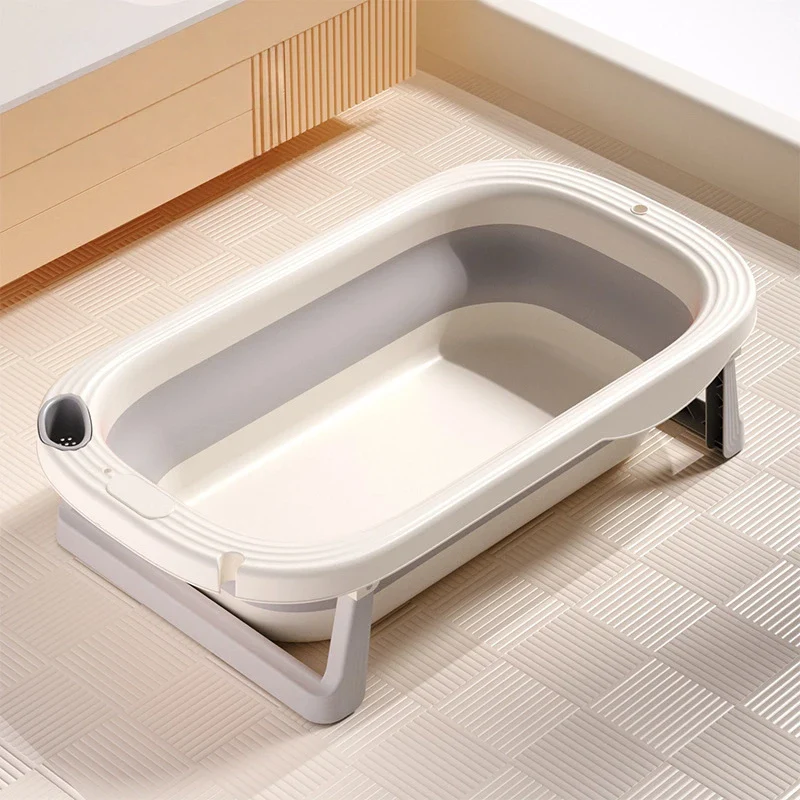 Foldable Baby Bath Tub – Temperature Sensor Included - Image 10
