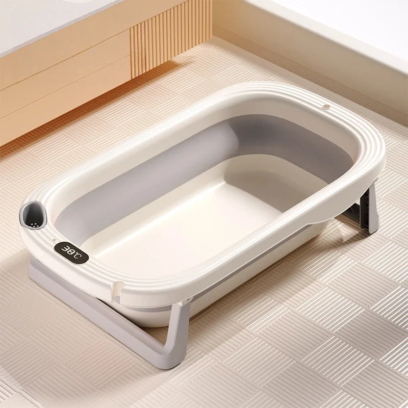 Foldable Baby Bath Tub – Temperature Sensor Included - Image 16