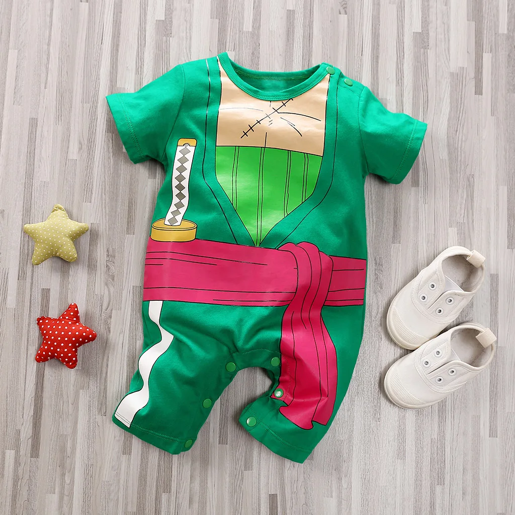 Anime Cosplay Romper – Dragon Ball Z Baby Onesie - Image 4