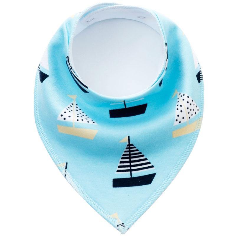Triangle Scarf Cotton Baby Bibs - Image 20