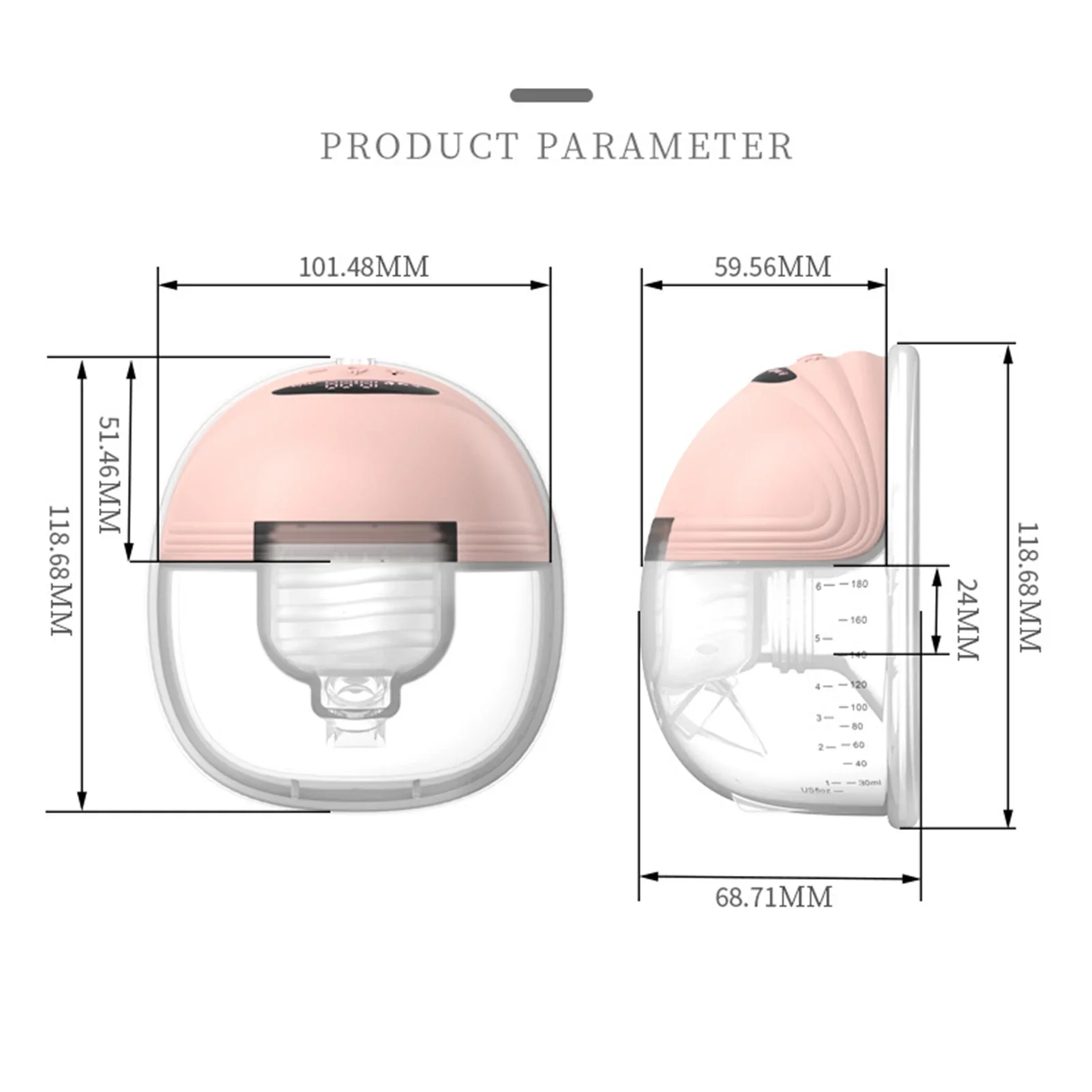 Wearable Breast Pump – Silent Electric Portable - Image 3
