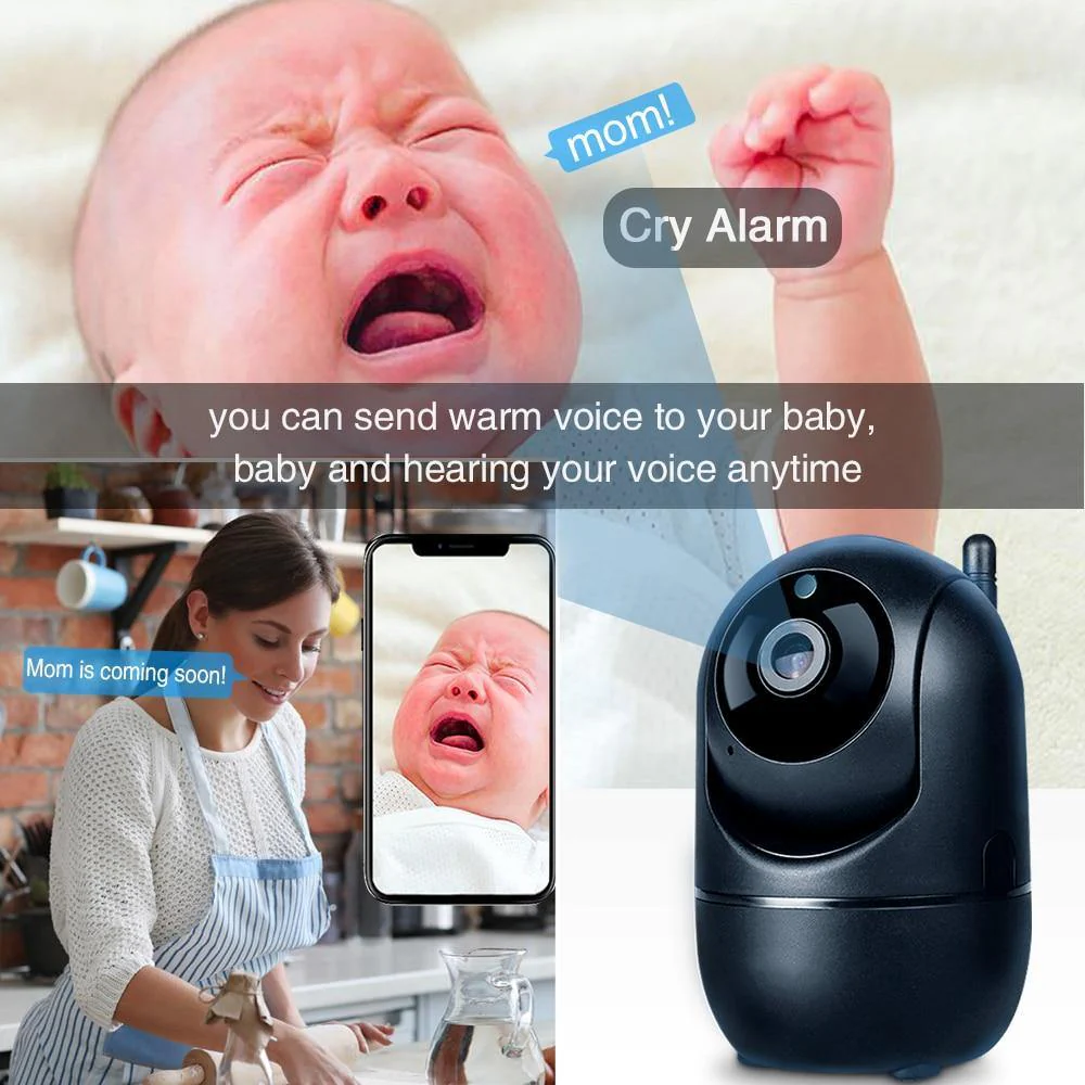 Wireless Smart WiFi Baby Monitor Security Camera - Image 3