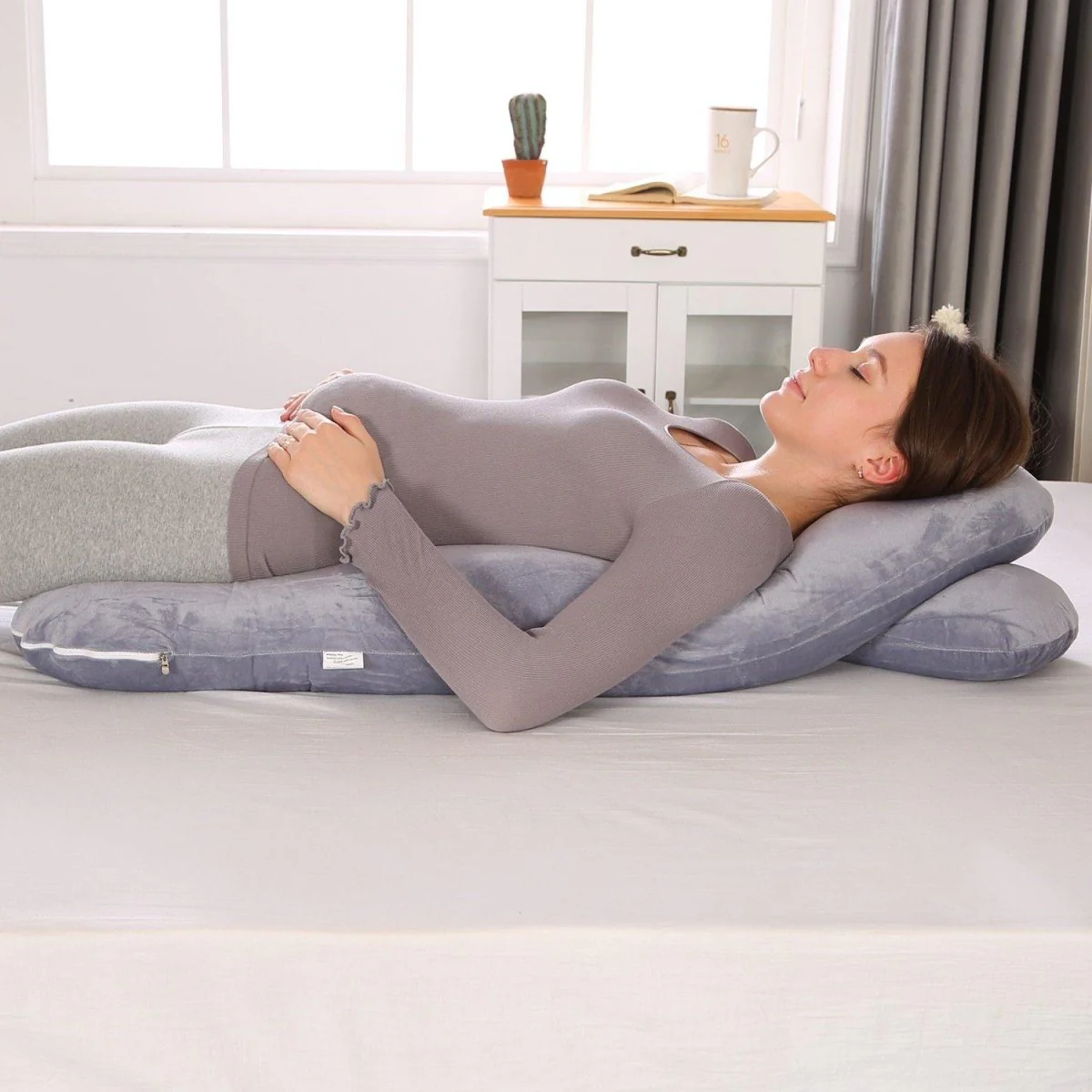 Women U Shape Pregnancy Body Pillow - Image 3